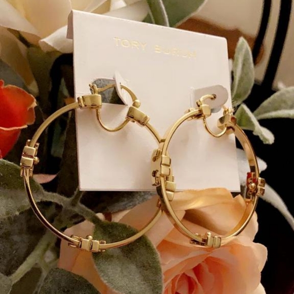 Tory Burch Serif T Hoops - Picture 3 of 5